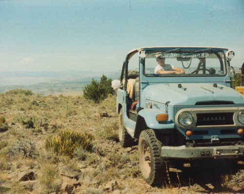 Land cruisers on parade